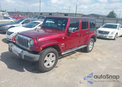 2012 Jeep Wrangler Unlimited Sahara z USA, uszkodzony, nr VIN 1C4BJWEG9CL110966